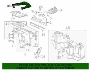 Air Intake Seal Honda Civic XI FE/FL 22- 2.0