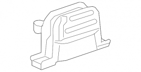 Engine mount right GMC Terrain 10-17