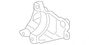 Volvo XC90 16-19 T8 Inverter Cooling Pump Bracket (2 pieces)