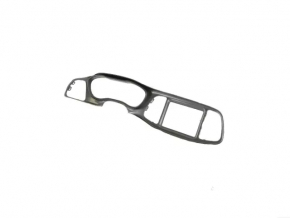 Front panel trim speedometer frame under monitor Dodge Challenger 15-19 graphite