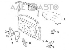 Front left door computer VW Jetta 19-