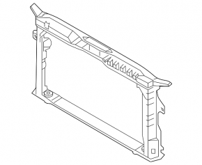 Hyundai Veloster 19-22 1.6, 2.0 radiator panel