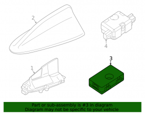 Antenna Suppression Filter BMW X7 G07 19-24