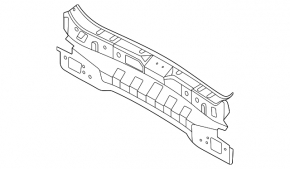 Kia Seltos 2021-23 rear panel