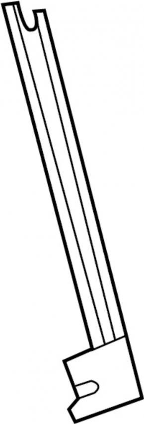 Front left door glass guide for Nissan Pathfinder 13-20