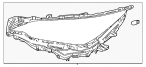 Right front headlight for Lexus NX 22-25 US built
