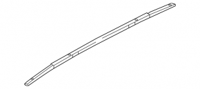 Roof rail longitudinal right Kia Sorento 16-20 for panorama