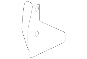 Mudguard rear left Nissan Altima 19-24