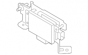 Radar cruise Hyundai Ioniq 20-22 with bracket
