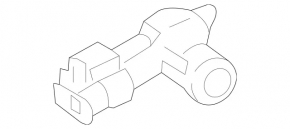 Airbag sensor, center left, Mercedes A-class V177 19-22