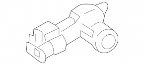 Airbag sensor, center left, Mercedes A-class V177 19-22