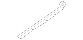 Left rear bumper bracket Mercedes CLS-class C218 12-18 AMG pkg