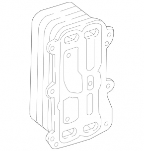 Engine Oil Cooler for Mercedes GLC 300/350e 16-19