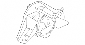 Left engine mount for Hyundai Santa Fe 24-25 1.6