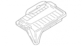 Battery Cover Infiniti QX30 17-19