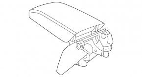 Armrest VW Taos 22-25
