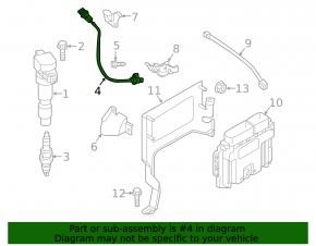 Kia Sorento 16-20 2.4 Crankshaft Position Sensor