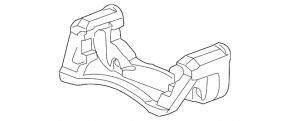 Rear left caliper bracket for Buick Encore 18-22