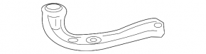Front subframe burr rear left Honda HR-V 16-22