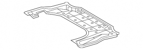 Rear engine guard for Lexus IS250 IS350 06-13