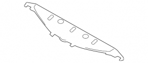 Upper front bumper bracket for BMW 5 GT F07 10-17