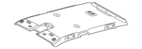 Toyota Prius 30 10-15 Ceiling Trim Gray Without Sunroof