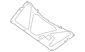 Nissan Maxima A36 16-23 Hood Insulation