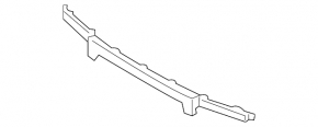 Front bumper cover central Hyundai Santa FE Sport 13-16 prerest usa