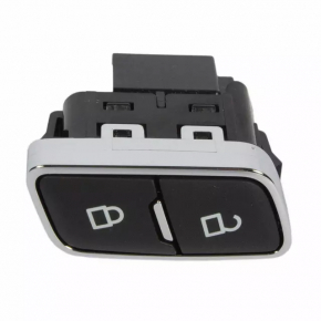 Front Left Door Lock Button Ford Edge 19 - Black with Chrome