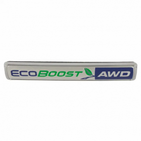 Emblem inscription ECOBOOST AWD trunk lid Ford Fusion mk5 13-18