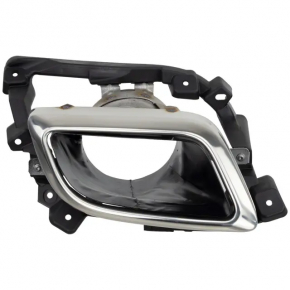 Right muffler tip for Lincoln MKX 16-18 chrome without bracket