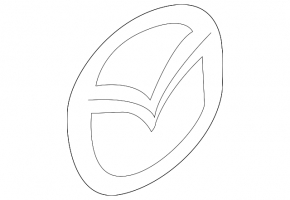 Mazda CX-9 07-15 tailgate emblem