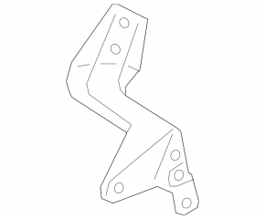 Bracket small cooling motor BMW 5 G30 17-19 3.0T