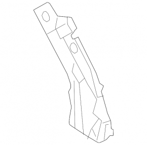 Exhaust manifold protection BMW X5 F15 14-18 4.4T lower right