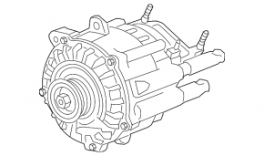 Generator Chevrolet Malibu 13-14 hybrid
