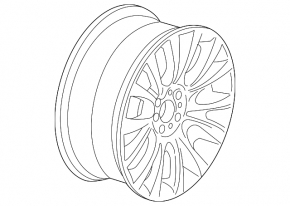 Wheel disk R19 349 style BMW 5 F10 09-16 9x19