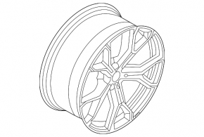 Wheel disk R21 BMW X5 G05 19-25 21. style 741. 9.5x21. 21. style 741. 9.5 x 21