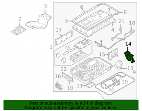 Battery Cooling Fan (VVB) Kia Sorento 21-25 HEV
