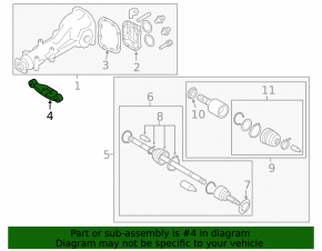 Subaru XV Crosstrek 18-23 Gearbox Bracket