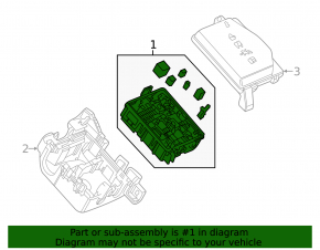 Chevrolet Bolt EUV 22 Underhood Fuse Box