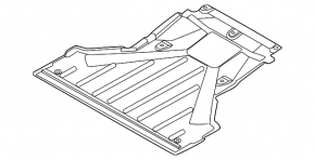 Rear Subframe Guard for BMW 7 Series G70 23-25 i7