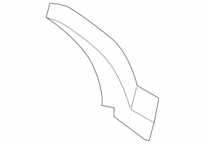 Left windshield wiper seal for VW Passat b7 12-15 USA
