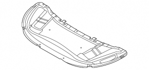 Nissan Rogue 21-24 Hood Insulation