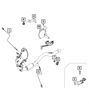 Lambda probe first Jeep Renegade 19-23 1.3T