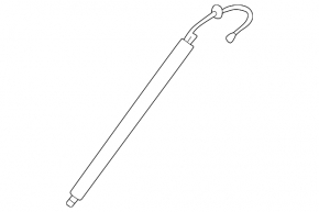 Left tailgate shock absorber for Hyundai Tucson 22-26