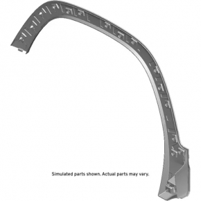 Front right fender arch trim GMC Terrain 18- structure