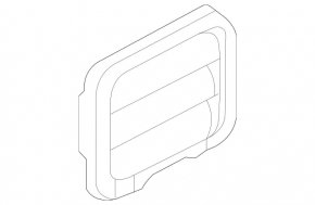 Left ventilation shield Mercedes A-class V177 19-22