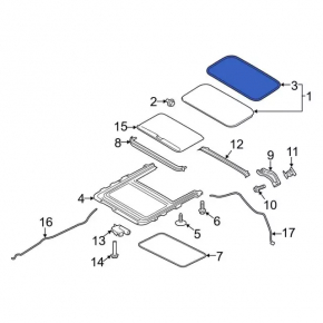 Ford Ecosport 18-22 hatch seal