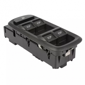 Front left window lift control Ford Fiesta 11-19 black, 1 auto
