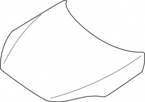 Bare hood Infiniti QX50 19-